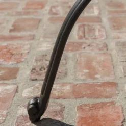 Alfresco Round Cast Aluminum Dining Table - Bronze Christopher Knight Home -Sunnydaze Decor Store GUEST 03be71a7 7208 4fb1 86ab d2053444ddad