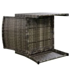 Tangkula 4PCS Outdoor Furniture Set Chairs Coffee Table Patio Garden Set Mix Gray -Sunnydaze Decor Store GUEST 079827fc 3c05 4c6e a192 6e1c1e0bbb16