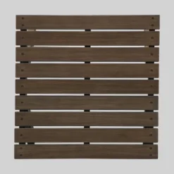 Sedona Acacia Wood Patio Side Table Gray - Christopher Knight Home -Sunnydaze Decor Store GUEST 07eb3ffa 00bf 43b8 b2c0 4c7bfbb497c9