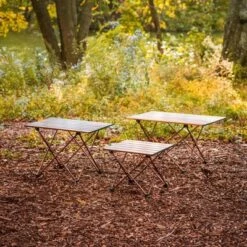Alpcour Compact Folding Camping Table - Lightweight Aluminum Portable Side Table -Sunnydaze Decor Store GUEST 0b8ba018 f5ea 4b3d ac20 badf787ad7f6