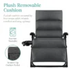 Best Choice Products Oversized Zero Gravity Chair, Folding Recliner W/ Removable Cushion, Side Tray