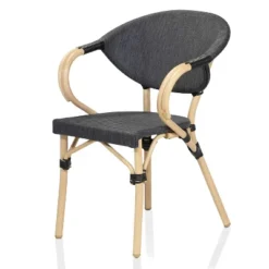 Ansa 2pk Outdoor Wicker Arm Chairs - Dark Gray - MiBasics 6 Ansa 2pk Outdoor Wicker Arm Chairs - Dark Gray - MiBasics -Sunnydaze Decor Store GUEST 10b50a35 ec3c 475a 9b3c 1617c6c8c5f6