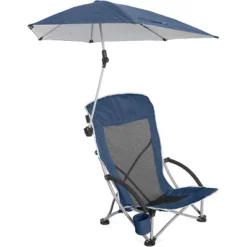 Sport-Brella Beach Chair With Adjustable Umbrella