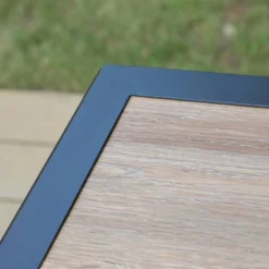 7pc Outdoor Dining Set With Swivel Chairs With Cushions & Faux Wood Table With Umbrella Hole - Captiva Designs 19 7pc Outdoor Dining Set With Swivel Chairs With Cushions & Faux Wood Table With Umbrella Hole - Captiva Designs -Sunnydaze Decor Store GUEST 1301773c 1568 4d59 a6ec 5d5c2d05ebb1