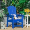Patio Kids' Adirondack Chair Seat Weather Resistant For Ages 3-8 YellowBlueGreenGreyRedTurquoiseWhite
