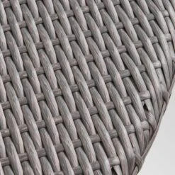 Pala 5pc Wicker Contemporary Dining Set Gray - Christopher Knight Home -Sunnydaze Decor Store GUEST 1400c72d f205 4982 8b20 290ad6fb6356