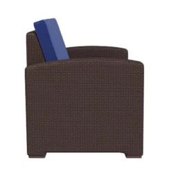 Emma And Oliver Faux Rattan Loveseat With All-Weather Cushions -Sunnydaze Decor Store GUEST 156d5749 aa1a 4f6f af7e 4d57318ebeef 1