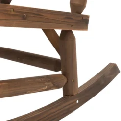 Outsunny 2-Person Wood Rocking Chair With Log Design, Heavy Duty Loveseat With Wide Curved Seats For Patio, Backyard, Garden -Sunnydaze Decor Store GUEST 18bd4996 63cd 4a30 8d35 753e8f0b81a9