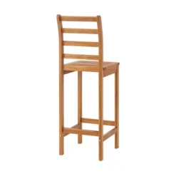 Brandon 3pc Acacia Wood Outdoor Bar Height Set - Natural - Alaterre Furniture -Sunnydaze Decor Store GUEST 192049aa f85b 4a65 9e52 16cb9f94c92d