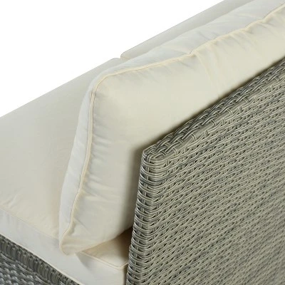 5-Piece Outdoor Conversation Set With Coffee Table, Cushions And Single Chair-ModernLuxe 8 5-Piece Outdoor Conversation Set With Coffee Table, Cushions And Single Chair-ModernLuxe - Image 8