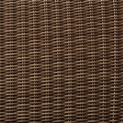 Bradenton 5pc Outdoor Wicker Armless Chair & Fire Table Set - Crosley 5 Bradenton 5pc Outdoor Wicker Armless Chair & Fire Table Set - Crosley - Image 5