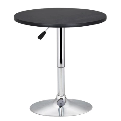 Yaheetech Adjustable Pub Round Table Counter Height Bistro Table W/ 360° Swivel MDF Tabletop 8 Yaheetech Adjustable Pub Round Table Counter Height Bistro Table W/ 360° Swivel MDF Tabletop - Image 8