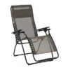 Lafuma Futura Batyline Series Relaxation Lawn Chair Recliner, Graphite (2 Pack)