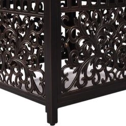 Oakland Living 5pc Deep Seating Swivel Aluminum Outdoor Patio Fire Pit Dining Set Copper -Sunnydaze Decor Store GUEST 23e0665a ad6a 40b8 a43a 37aa9d091f35