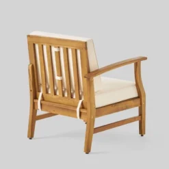 Driscoll 7pc Acacia Wood Chat Set With Fire Pit - Teak/Cream/Brown - Christopher Knight Home 8 Driscoll 7pc Acacia Wood Chat Set With Fire Pit - Teak/Cream/Brown - Christopher Knight Home -Sunnydaze Decor Store GUEST 25bed994 ae7d 4a78 bbb2 8e9e5b980c00