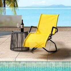 Cumra Patio 59.7" Long Reclining Single Chaise | Karat Home