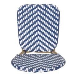 Picardy 3pc Outdoor Aluminum French Bistro Set - Navy/White/Bamboo - Christopher Knight Home 19 Picardy 3pc Outdoor Aluminum French Bistro Set - Navy/White/Bamboo - Christopher Knight Home -Sunnydaze Decor Store GUEST 294d3521 1f72 43e7 b0ce dd494193ddb9