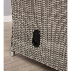 Monaco Outdoor 2 Seat Reclining Bench - Gray - Alaterre Furniture -Sunnydaze Decor Store GUEST 299864f0 0696 4ce0 a16c e94826f7efde