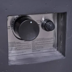 Julian 5pc Faux Wicker Swivel Club Chair & Square Fire Pit Set - Dark Brown/Dark Gray - Christopher Knight Home -Sunnydaze Decor Store GUEST 2b707991 04b7 466f a7e6 434893b8d142