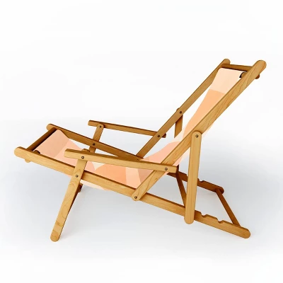 Iveta Abolina Coral Shapes Series II Outdoor Sling Chair - Deny Designs 1 Iveta Abolina Coral Shapes Series II Outdoor Sling Chair - Deny Designs