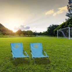 Maui And Sons Comfort Sling Back Bag Beach Camping Picnic Chair Lite Blue -Sunnydaze Decor Store GUEST 2dfdf900 556d 407d bcbb f5c5e9d5ae73