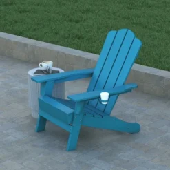 Emma And Oliver Adirondack Chair With Cup Holder, Weather Resistant HDPE Adirondack Chair 16 Emma And Oliver Adirondack Chair With Cup Holder, Weather Resistant HDPE Adirondack Chair -Sunnydaze Decor Store GUEST 2fe000ab 2269 418b 9c74 8c9b276095f5