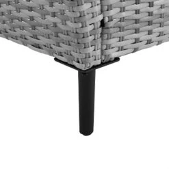 Richland 5pc Outdoor Wicker Conversation Set With Fire Table - Crosley -Sunnydaze Decor Store GUEST 300b0d37 b700 459c 9222 f53b40404ff9