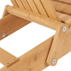 Yaheetech Folding Adirondack Chair Solid Wood Garden Chair Weather Resistant, Brown -Sunnydaze Decor Store GUEST 30b3cb62 aaf8 46fe 8971 76d9bc5bd94f