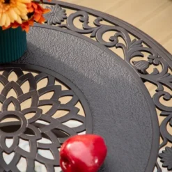 Captiva Designs 3pc Cast Aluminum Outdoor Patio Dining Set With Bar Stools Brown 19 Captiva Designs 3pc Cast Aluminum Outdoor Patio Dining Set With Bar Stools Brown -Sunnydaze Decor Store GUEST 31cdcc2a 61da 42b0 a4a4 b413e02c6bea