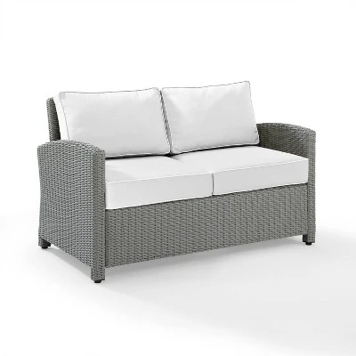 Bradenton Outdoor Wicker Loveseat - Crosley 17 Bradenton Outdoor Wicker Loveseat - Crosley - Image 17