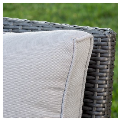Honolulu Set Of 2 Outdoor Wicker Club Chair With Cushion - Christopher Knight Home 2 Honolulu Set Of 2 Outdoor Wicker Club Chair With Cushion - Christopher Knight Home - Image 2