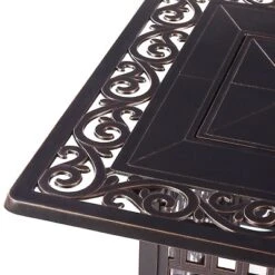 5pc Outdoor Dining Set With 48" Rectangle Fire Table & Deep Seating Swivel Rocking Chairs, Wind Blocker Lid & Covers - Oakland Living 21 5pc Outdoor Dining Set With 48" Rectangle Fire Table & Deep Seating Swivel Rocking Chairs, Wind Blocker Lid & Covers - Oakland Living -Sunnydaze Decor Store GUEST 39e1ebb5 3245 4a55 9c13 ecbd9bf6f7fb