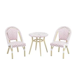 3pc Pyrite Kids' Aluminum Picnic Table Set - MiBasics -Sunnydaze Decor Store GUEST 3a0edacb 507f 4282 b855 185474f08078