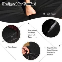 Costway 9PCS Patio Rattan Furniture Set Fire Pit Space-saving W/ Cushion Cover 21 Costway 9PCS Patio Rattan Furniture Set Fire Pit Space-saving W/ Cushion Cover -Sunnydaze Decor Store GUEST 3a7a637f f68e 46f9 bd25 fa834a3d890f