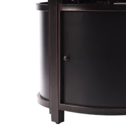 5pc Set With 44" Round Outdoor Aluminum Fire Pit Table & Four Swivel Rocking Chairs & Wind Blocker Lid - Oakland Living 14 5pc Set With 44" Round Outdoor Aluminum Fire Pit Table & Four Swivel Rocking Chairs & Wind Blocker Lid - Oakland Living -Sunnydaze Decor Store GUEST 3e938f0b d34c 4ea9 be2c 11d9942c01a0