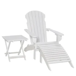 Outsunny 3-Piece Folding Adirondack Chair Set With Ottoman And Side Table, Outdoor Wooden Accent Furniture Fire Pit Lounge Chairs For Patio 13 Outsunny 3-Piece Folding Adirondack Chair Set With Ottoman And Side Table, Outdoor Wooden Accent Furniture Fire Pit Lounge Chairs For Patio -Sunnydaze Decor Store GUEST 3eaa204d cdaf 43f0 89be 2753873795f6