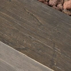 Jennings 5pc Faux Wicker Chat Set With Fire Pit - Brown/Mixed Beige - Christopher Knight Home -Sunnydaze Decor Store GUEST 3f90c999 758c 4f44 9f5b 8f34a5fd6135