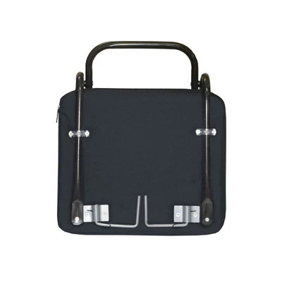 Stansport Steel Frame Foldable Coliseum Seat - Black 4 Stansport Steel Frame Foldable Coliseum Seat - Black - Image 4