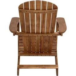 Teal Island Designs Cape Cod Natural Wood Adirondack Chairs Set Of 2 -Sunnydaze Decor Store GUEST 4310311d fd26 4a48 9231 0edcea0a5a07