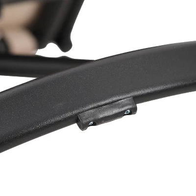 5pc Outdoor Dining Set With Swivel Chairs With Seat & Back Cushions & Square Metal Table With Umbrella Hole - Captiva Designs 17 5pc Outdoor Dining Set With Swivel Chairs With Seat & Back Cushions & Square Metal Table With Umbrella Hole - Captiva Designs - Image 17