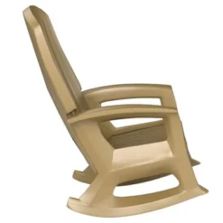 Semco Rockaway Heavy-Duty Outdoor Rocking Chair W/Low Maintenance All-Weather Porch Rocker & Easy Assembly For Deck And Patio, Taupe (2 Pack) -Sunnydaze Decor Store GUEST 4356e1ed 50b3 4937 8c4c 17227c16ad76