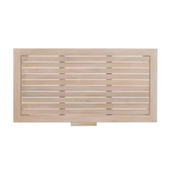 Linon Acacia Rectangle Melita Coffee Table Natural -Sunnydaze Decor Store GUEST 448dff72 d2e6 48a7 a67f 9edf841384cf