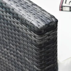 Outsunny Rattan Wicker Swivel Rocking Chair With Armrest, Soft Thick Cushions, Outdoor Club Chair With Steel Frame For Patio, Lawn, Garden, Yard -Sunnydaze Decor Store GUEST 457ac48f ac81 4b7d 9e6d 6b195a776842