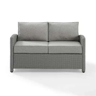 Bradenton Outdoor Wicker Loveseat - Crosley 18 Bradenton Outdoor Wicker Loveseat - Crosley - Image 18
