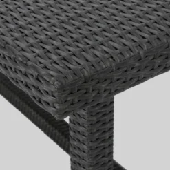 Melville 7pc Wicker Dining Set - Gray - Christopher Knight Home -Sunnydaze Decor Store GUEST 467e8256 3b03 4274 9280 a9dd1f7ba8ae