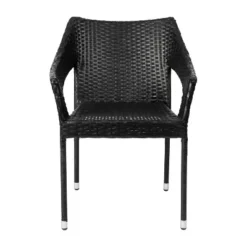 Flash Furniture Ethan Commercial Grade Stacking Patio Chair, All Weather PE Rattan Wicker Patio Dining Chair 22 Flash Furniture Ethan Commercial Grade Stacking Patio Chair, All Weather PE Rattan Wicker Patio Dining Chair -Sunnydaze Decor Store GUEST 48729fad 8f97 4358 88d5 d1b148a10b53