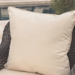 Julian 5pc Faux Wicker Swivel Club Chair & Square Fire Pit Set - Dark Brown/Dark Gray - Christopher Knight Home -Sunnydaze Decor Store GUEST 4bd7f21f 7156 4891 ab41 52381b89daf5