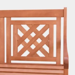 Malibu 6pc Rectangle Wood Outdoor Patio Dining Set - Tan - Vifah -Sunnydaze Decor Store GUEST 4e2a9997 67ba 4ed0 a0c8 54e939d66aed