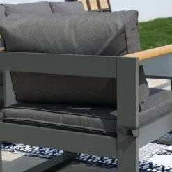 Aoodor Aluminum Armchair, 2 PCS Single Sofa -Sunnydaze Decor Store GUEST 4e8addc8 0cbf 4158 ae23 88924bb064d0