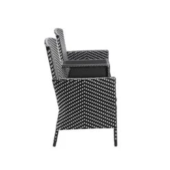 2pc Maksville Aluminum Patio Loveseat & Trash Can - MiBasics -Sunnydaze Decor Store GUEST 4eaff4b3 4d9e 4c55 81ac cc9c7e3f66f0